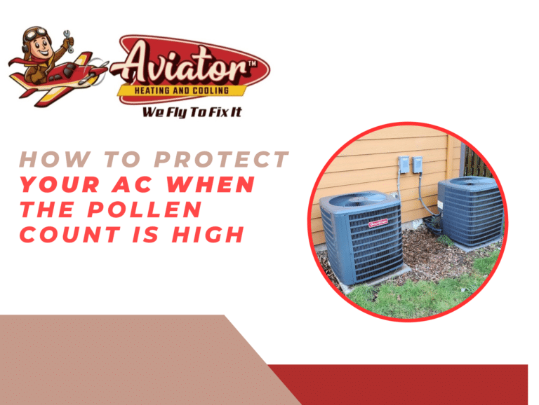 How to Protect Your AC when the pollen count is high?